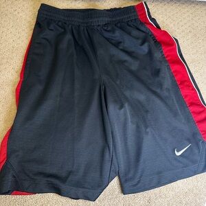 Men’s Nike Shorts Small Red and Black